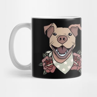 Bully traditional tattoo pitbull Mug